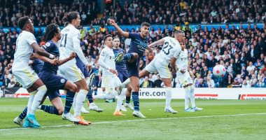 مانشستر سيتي يتفوق على ليدز بهدف رودريجو فى الشوط الأول بالدورى الإنجليزي