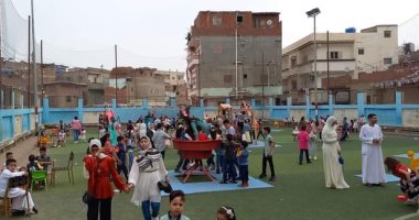 مراكز شباب كفر الشيخ تفتح أبوابها وتستقبل الجمهور احتفالا بالعيد.. صور