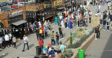 زحام بالشوارع والمتنزهات والحدائق للاحتفال بالعيد فى بورسعيد.. لايف وصور