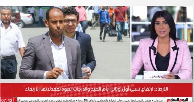 الأرصاد للمواطنين: احترسوا من أشعة الشمس فى العيد "فيديو"