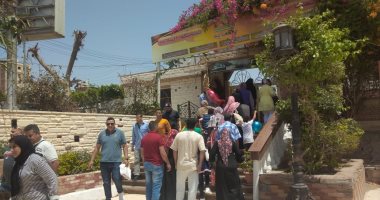 إقبال كبير على الحدائق والرحلات النيلية فى ثانى أيام العيد بكفر الشيخ.. صور