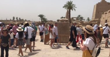 مشهد رائع من قلب النيل وسط طقس معتدل فى محافظة الأقصر.. فيديو لايف