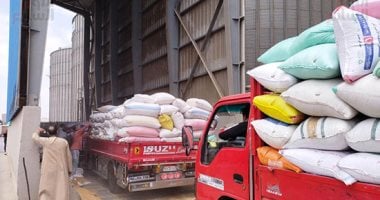 شرطة التموين تضبط 37 طن قمح قبل بيعها فى السوق السوداء