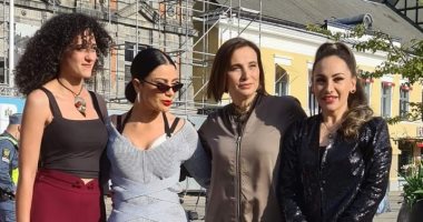 صبا مبارك وصناع فيلم "بنات عبد الرحمن" فى افتتاح مهرجان مالمو بالسويد