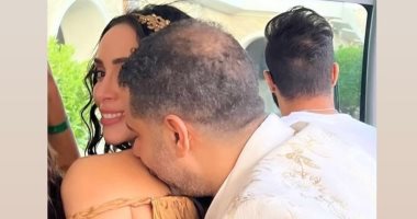 ليلة حنة بسنت شوقى ومحمد فراج.. لقطات خاصة من حفل العروسين بالغردقة
