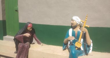 الرحايا وعربات غاز.. أدوات زمان تراها لأول مرة بجدارية في قنا (فيديو)