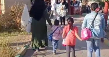 مباشر.. زحام كبير بحديقة صنعاء وإقبال على الملاهى فى آخر أيام إجازة عيد الفطر