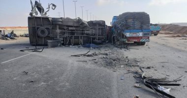 ننشر أسماء المصابين فى حادث تصادم أعلى الدائرى الإقليمى بالقاهرة