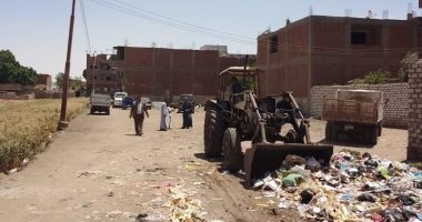 رفع 60 طن من تراكمات القمامة ونقلها للمقالب العمومية بالظهير الصحراوي بملوى