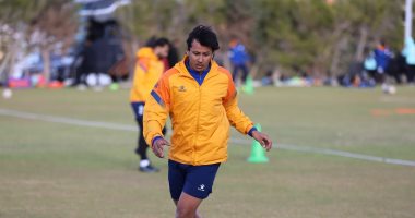 إصابة عمرو جمال بالتواء فى الكاحل بمباراة فاركو والاتحاد السكندرى