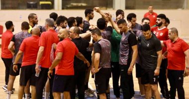 يد الأهلي يخوض تدريبات بدنية مكثفة استعدادًا لنهائى كأس الكؤوس الإفريقية