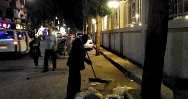 حملة لرفع القمامة بمحيط المستشفى الدولى بالأقصر استجابة لشكاوى المواطنين