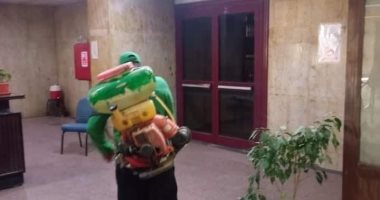 تطهير مبنى وزارة الرى والتشديد على إجراءات النظافة والتعقيم