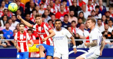 أتلتيكو يحسم ديربي مدريد بفوز صعب على الريال في الدوري الإسباني.. فيديو