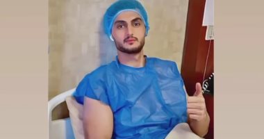 محمد بلح مهاجم المصري يجري جراحة الرباط الصليبي