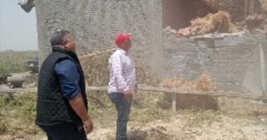 إزالة 38 حالة تعدٍ على الأراضى الزراعية ببورسعيد والمنوفية والمنيا.. صور
