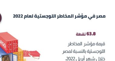 معلومات الوزراء: مصر فى المرتبة 17 بمؤشر المخاطر اللوجستية بين 18 سوقًا 