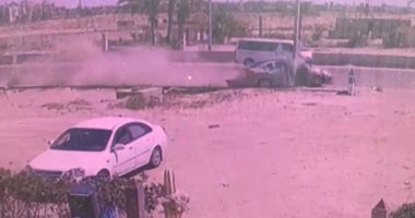 شاهد لحظة مصرع وإصابة 5 فتيات فى حادث مروع على طريق "دمياط - بورسعيد"