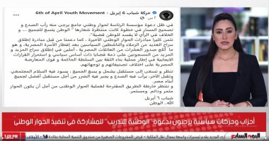 أحزاب وحركات سياسية ترحب بدعوة الأكاديمية الوطنية للتدريب للمشاركة بالحوار الوطنى.. فيديو