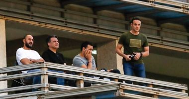 جهاز منتخب مصر يحضر مباراة سيراميكا و الجونة