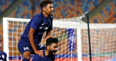 إنبى يتقدم على الزمالك بهدف على فوزى فى الشوط الأول.. صور