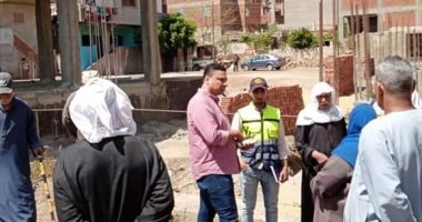 تسليم موقع إنشاء السوق الحضارى بدراجيل فى المنوفية