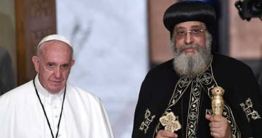 البابا فرنسيس يوجه رسالة إلى البابا تواضروس الثانى بمناسبة يوم الصداقة بين الكنيستين