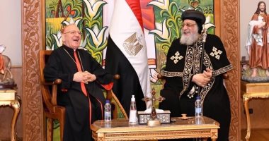 البابا تواضروس الثانى يستقبل بطريرك الكنيسة الكلدانية