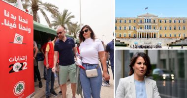 العالم هذا الصباح.. رئيس بعثة الجامعة العربية يلتقي وزير الداخلية اللبنانى.. البرلمان اليونانى يوافق على توسيع اتفاقية التعاون العسكرى مع أمريكا.. وزيرة الخارجية الألمانية: يجب ألا يصبح الناتو طرفا فى الصراع