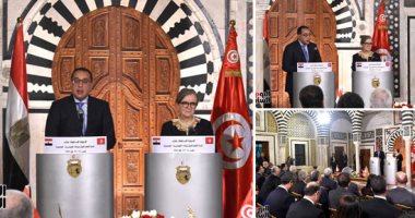 رسائل رئيسة وزراء تونس فى مؤتمر صحفى مع مصطفى مدبولى.. نجلاء بودن تثمن دور القطاع الخاص فى تعزيز مسيرة التعاون الثنائى وخلق شراكات بين أصحاب الأعمال بالبلدين.. وتؤكد: التحديات المشتركة أمامنا تستوجب العمل سويا