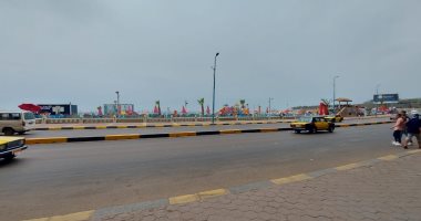  أمطار خفيفة تضرب الإسكندرية بعد تحذيرات هيئة الأرصاد.. لايف وصور