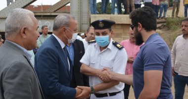 محافظ القليوبية يشهد إزالة 3 مبان متعارضة مع إنشاء كوبرى القناطر الخيرية