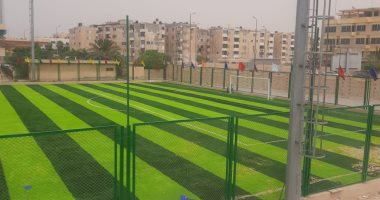 افتتاح ملعب العريش الفرعى وختام دورى مراكز الشباب بشمال سيناء اليوم