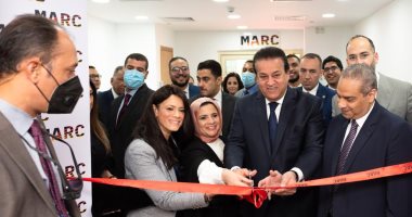 التعاون الدولى تشارك بافتتاح أول مركز أبحاث فى الدراسات الإكلينيكية.. صور