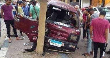 استقرار الحالة الصحية لـ 4 مصابين في حادث تصادم السيارة بشجرة فى الإسماعيلية