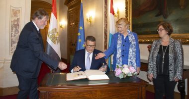 سفير مصر ببلجيكا ينظم اجتماعا بين وفد برلمانى مصرى ونظيره فى لوكسمبورج