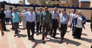 محافظ الدقهلية يتفقد مشاريع مبادرة "حياة كريمة" في شربين.. صور