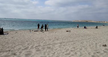 شاهد روعة شواطئ مطروح مع السُحُب الخفيفية والطبيعة الخلابة