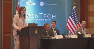 وزيرة التخطيط تلتقى وفد المؤسسات الأمريكية العاملة فى مجال الطاقة الخضراء