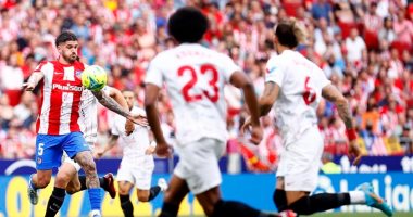 أتلتيكو مدريد يتأهل مع إشبيلية إلى دوري الأبطال بعد التعادل 1-1.. فيديو