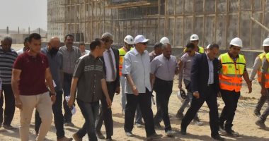 محافظ أسيوط يتفقد إنشاء محطة معالجة صرف صحى بنى غالب بـ1.3 مليار جنيه
