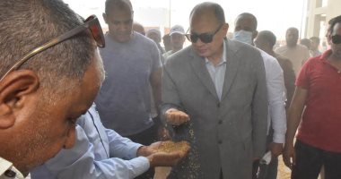 توريد 52 ألف طن قمح للشون والصوامع بالمراكز والقرى بمحافظة أسيوط.. صور