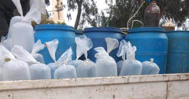 ضبط سيارتين محملتين بـ48 ألف وحدة زريعة بلطى وطوبار.. صور