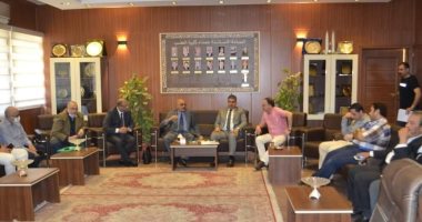 عميد طب طنطا يستقبل عميد المعهد القومى الكبد بالمنوفية لتجهيز بروتوكول تعاون
