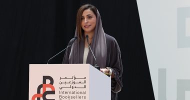 بدور القاسمى خلال"مؤتمر الموزعين الدولى":الناشرون ملتزمون بدعم موزعى الكتب 