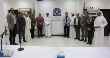 وفد بجامعة المنصورة يزور الكويت للتسويق للجامعة وخدماتها 