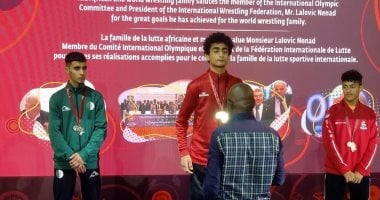محافظ كفر الشيخ يهنئ أبناء المحافظة الحاصلين على ميداليات ببطولة إفريقيا للمصارعة