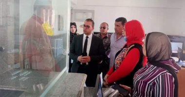 نائب محافظ دمياط فى زيارة مفاجئة لمستشفى كفر البطيخ المركزى.. صور
