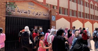 أول أيام البابل شيت بامتحانات الإعدادية فى بورسعيد..فيديو وصور