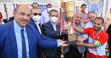 محافظ الغربية يشهد ختام دورى مراكز الشباب بملعب زفتى